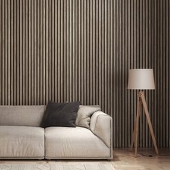 Cheshire Mouldings Walnut Acoustic Slat Wall Panel 2400x605x22mm WPKT12
*SPECIAL OFFER* Thumbnail