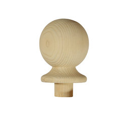 Pine Ball Newel Cap Thumbnail