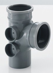 Soil Boss Pipe Grey 110mm Soil & Vent BS451G Thumbnail