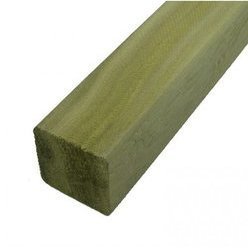 Timber Fence Post 6 foot x 4" x4" (95mm approx) Green Treated Thumbnail