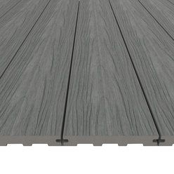 Ultrashield Naturale Light Grey Grooved Edge Deck Board 23x138x4.8m Composite Decking  US53 (LG) Thumbnail